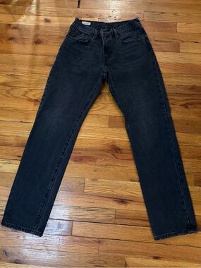 Levi's Women's Low Cut Black/Gray Boot Cut Jeans